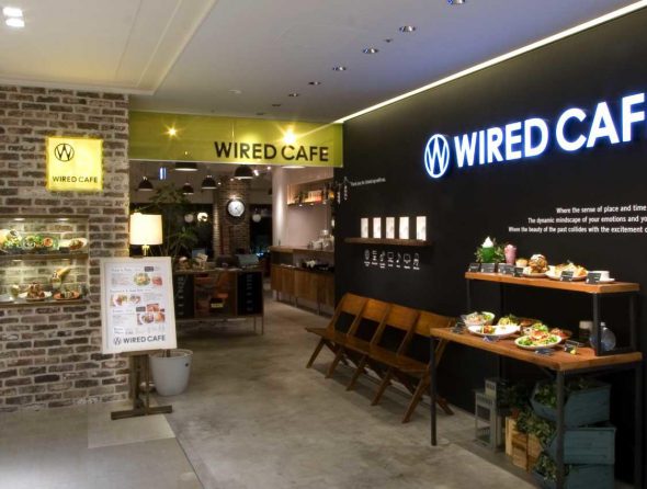 wired cafe ルミネ大宮店外観