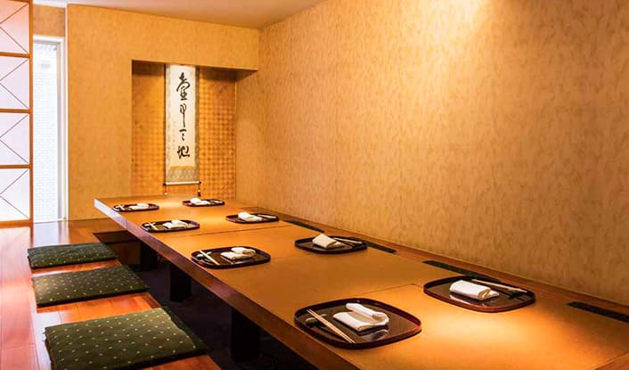 日本料理・天ぷら花座個室
