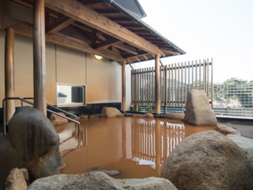 上関海峡温泉　鳩子の湯露天風呂